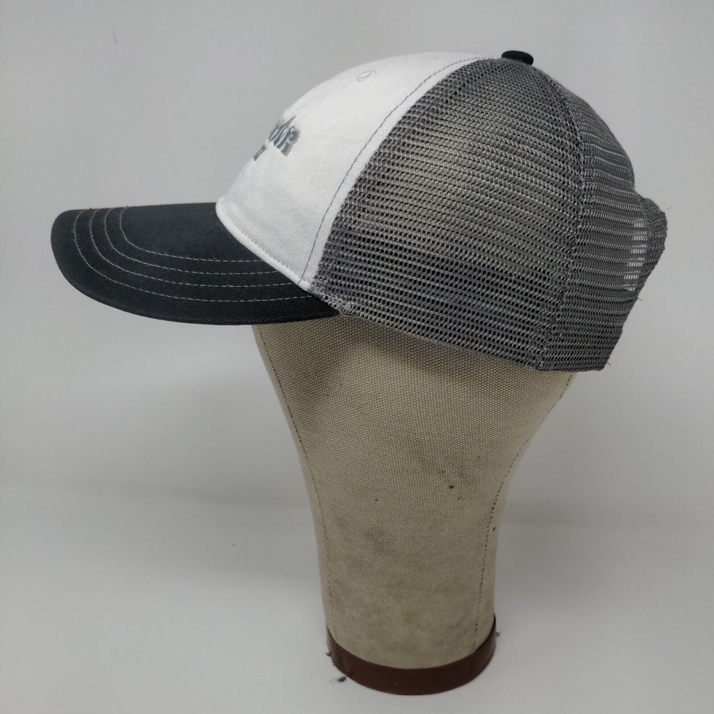 Blue Star Redi Mix Richardson Style 111 Gray White Hat Snapback Size MD / LG