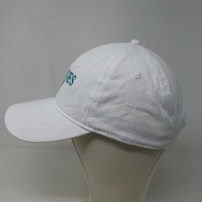 Port & Company Women's Strapback Hat White Adjustable Embroidered Savages Heart