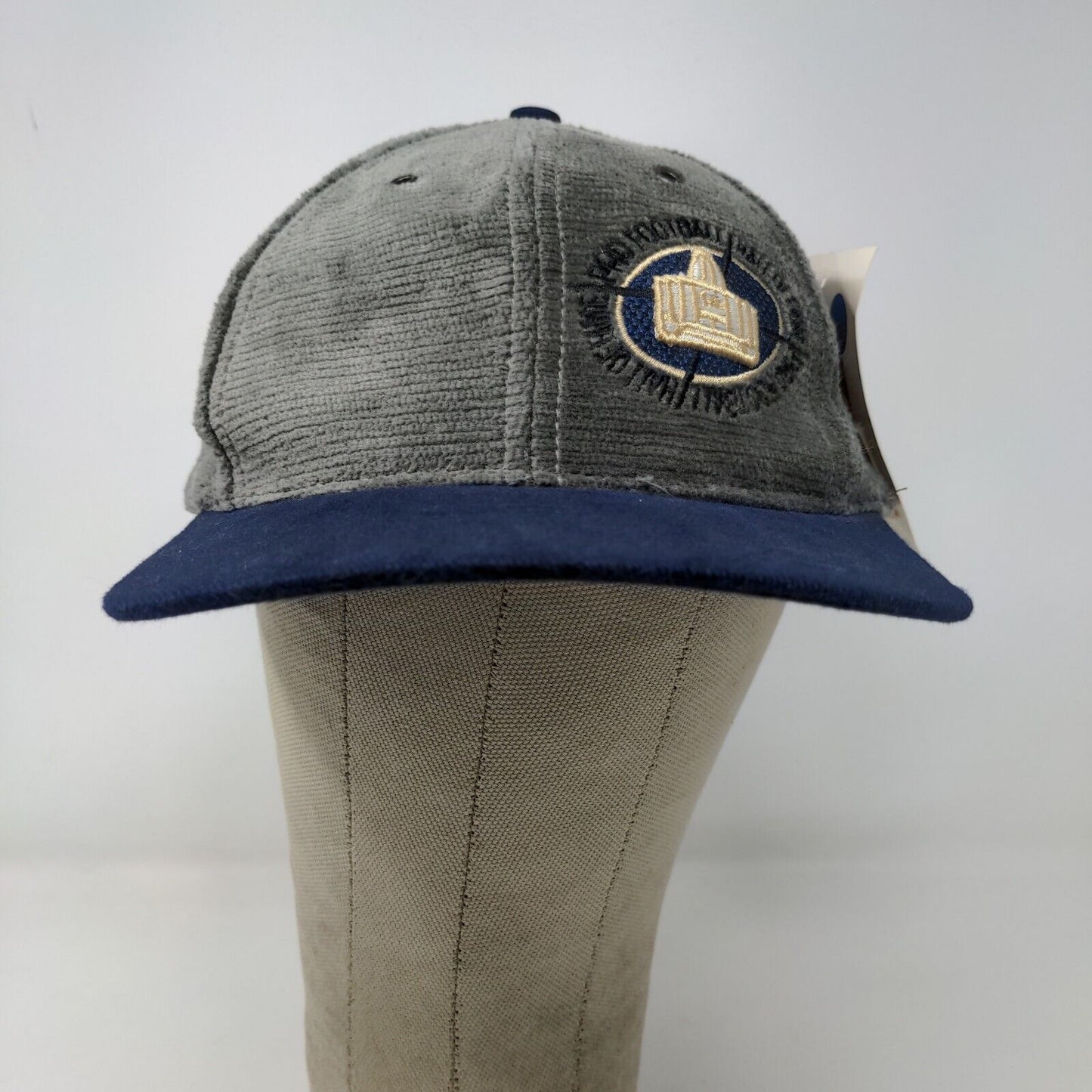 Pro Football Hall of Fame Men's Slideback Hat Gray Blue OSFA W/Tags