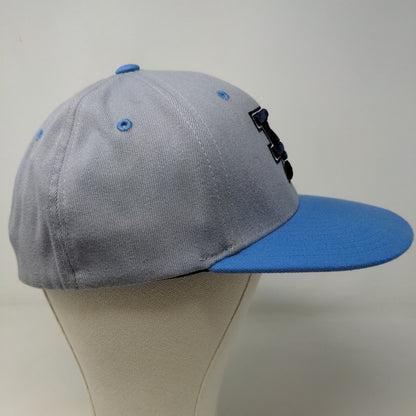Pacific Headwear Men's Fitted Hat Gray Size L/XL Embroidered Big Logo DS Diamond