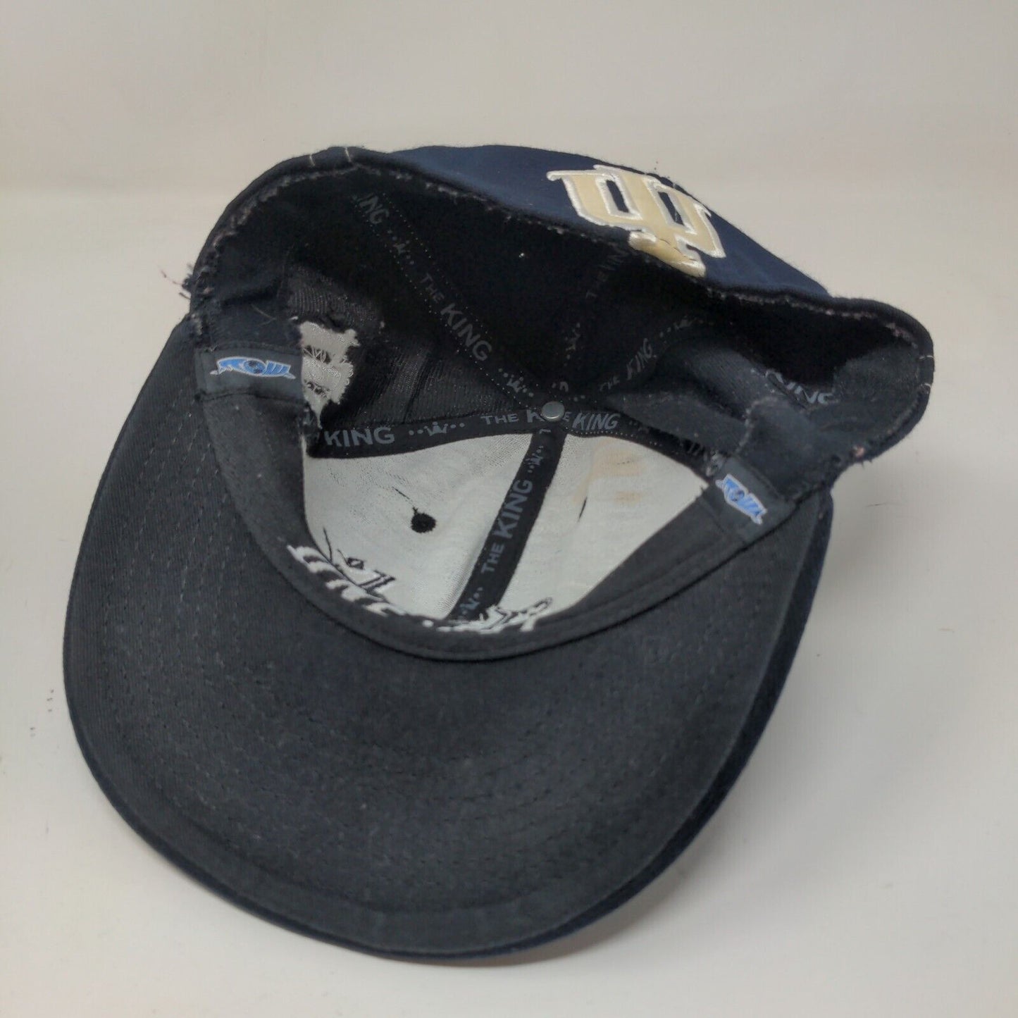 Top of the World Men's Indiana Hoosiers IU Hat Blue White One Fit Embroidered