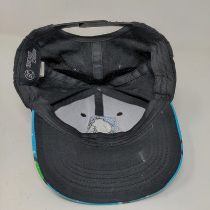Sacred Crown Men's Snapback Hat Black OSFA Embroidered Bomb Logo Wham Boom