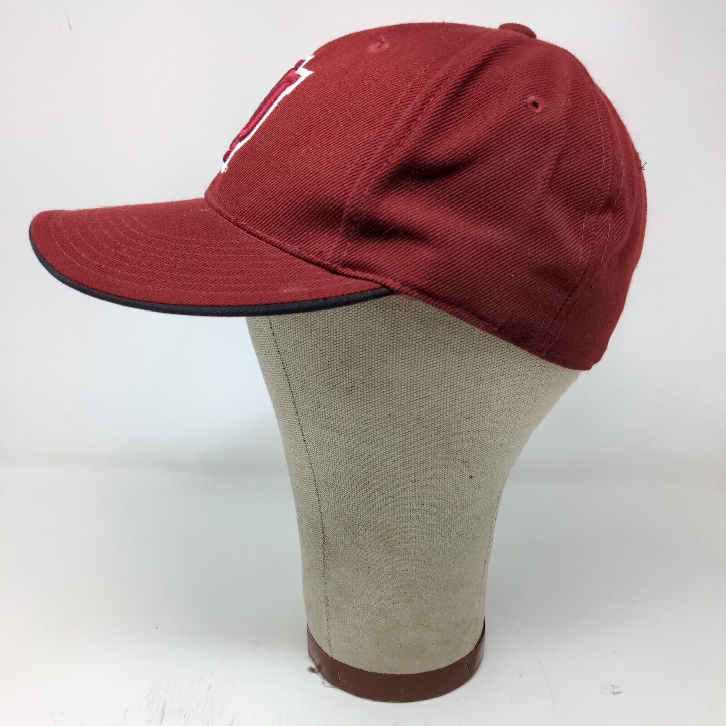 Steve & Barry's IU Indiana Hoosiers Strapback Hat Red 7 1/8 Embroidered Logo