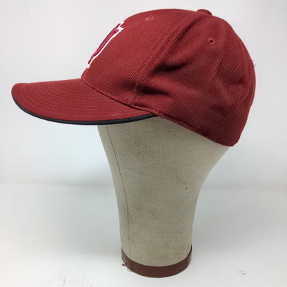 Steve & Barry's IU Indiana Hoosiers Strapback Hat Red 7 1/8 Embroidered Logo