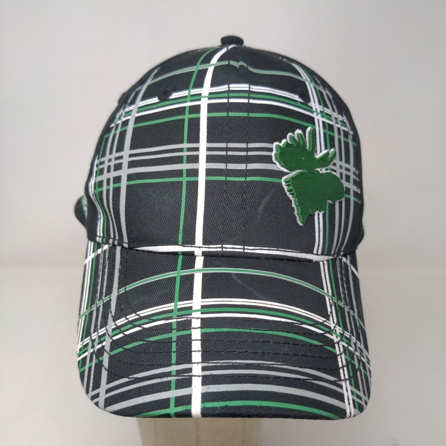 Karbon Men's Moosehead Snapback Hat Black One Size Cotton Embroidered Logo