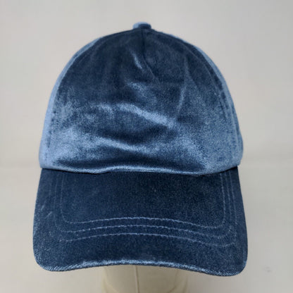 Unbranded Men's Slideback Hat Velour Size OSFM Polyester Blend Blank