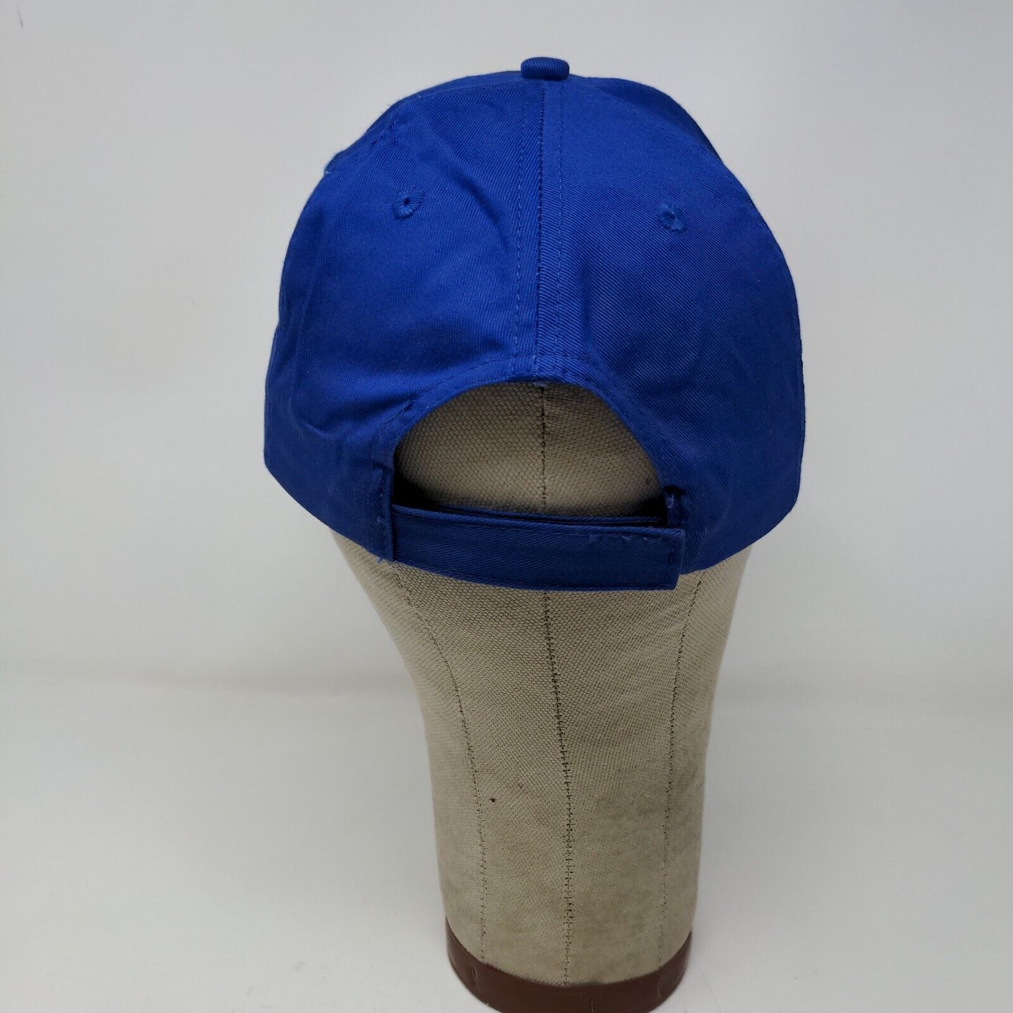 Bud Light Mens Strapback Hat Blue Adjustable Embroidered Logo 100% Cotton
