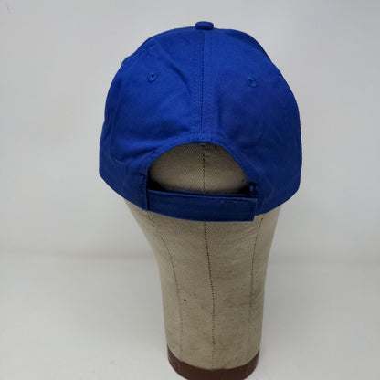 Bud Light Mens Strapback Hat Blue Adjustable Embroidered Logo 100% Cotton
