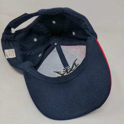 Unbranded Men's Strapback Hat Blue Adjustable Embroidered NYC New York City Logo