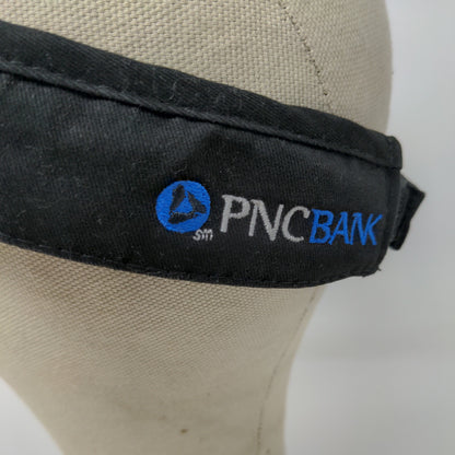 MLB Pittsburgh Pirates PNC Bank Sun Visor Hat Black Gold Embroidered OSFA