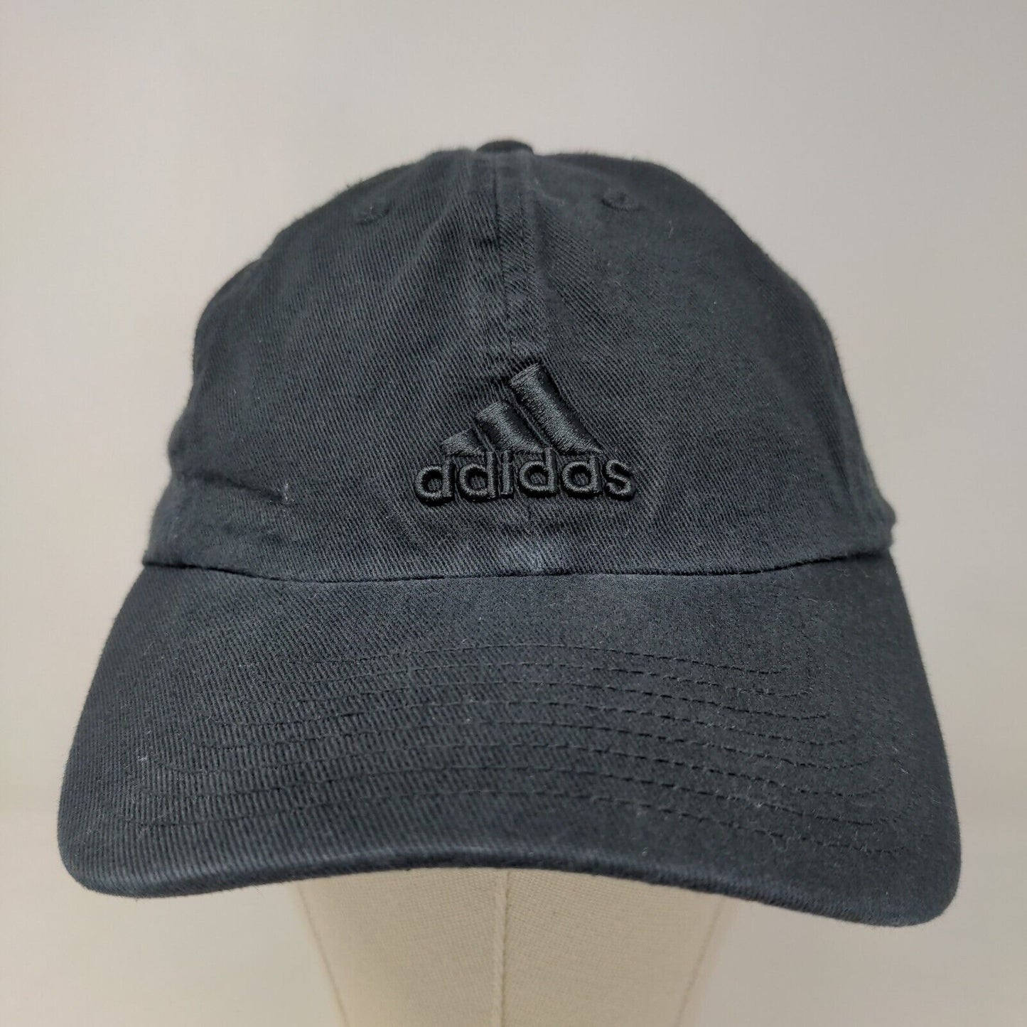 Adidas Climalite Men's Slideback Hat Embroidered Blackout Logo