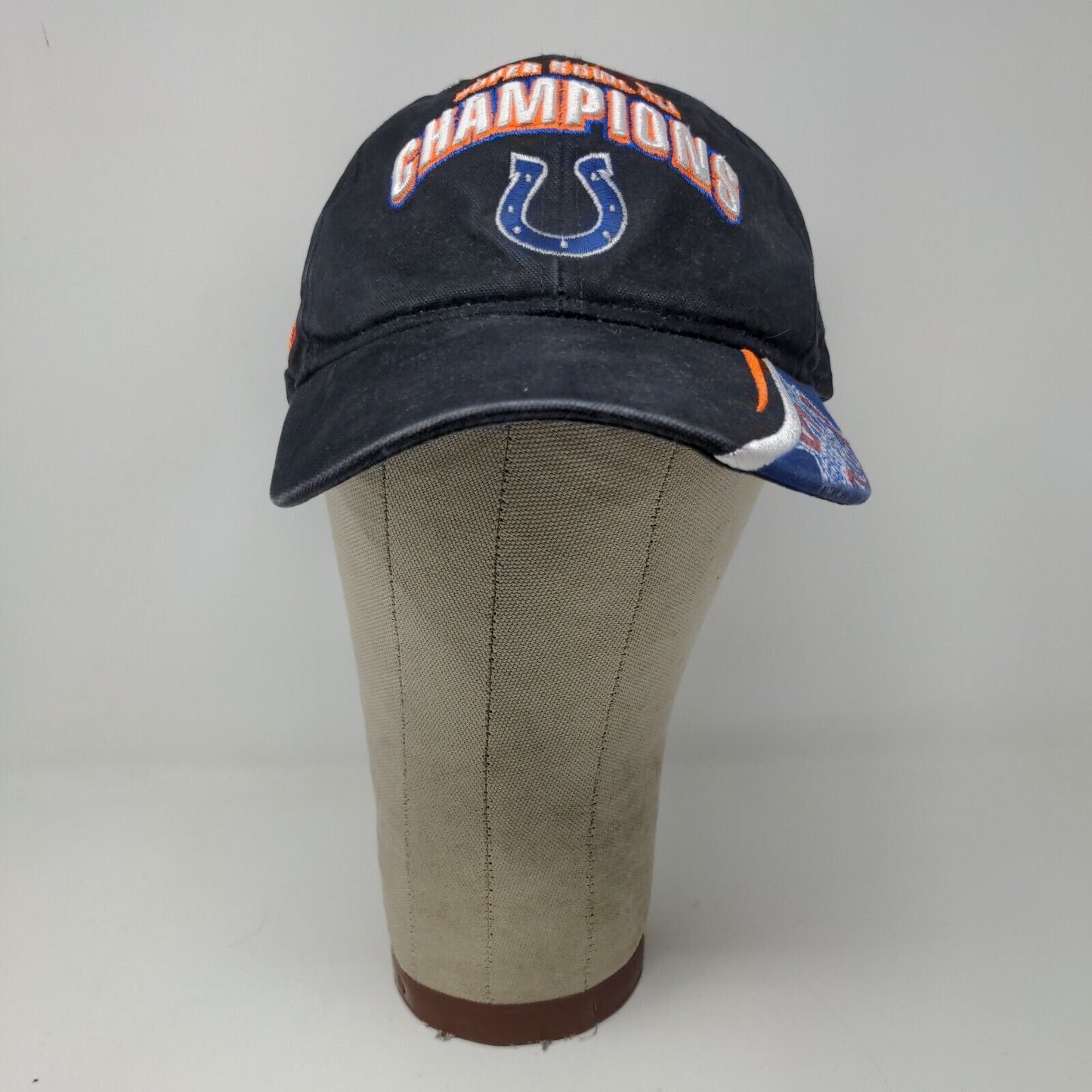 NFL Indianapolis Colts Super Bowl XLI Champions Hat Strapback Black OSFA