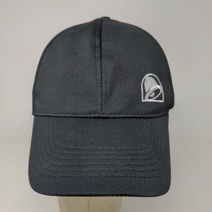 Taco Bell Men's Snapback Employee Uniform Hat Black OSFA Embroidered Logo