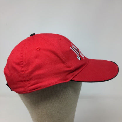 Drink Smart Mens Strapback Jim Beam Racing Hat Robby Gordon Motorsports Red OSFA