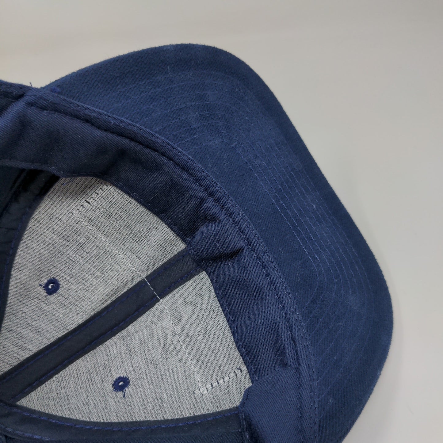 Justice Bros Snapback Hat Blue OSFA Embroidered Logo Made in USA