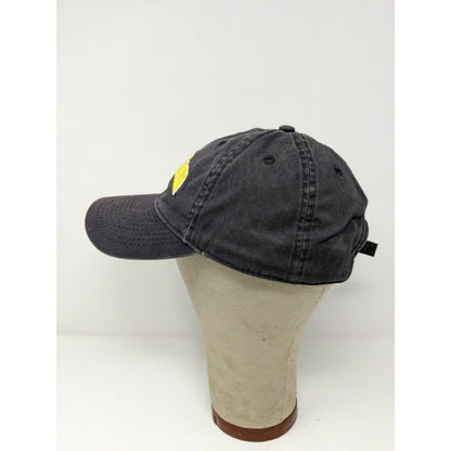 Legacy 92 Michigan Hat Embroidered Spell Out Slideback Cap Black