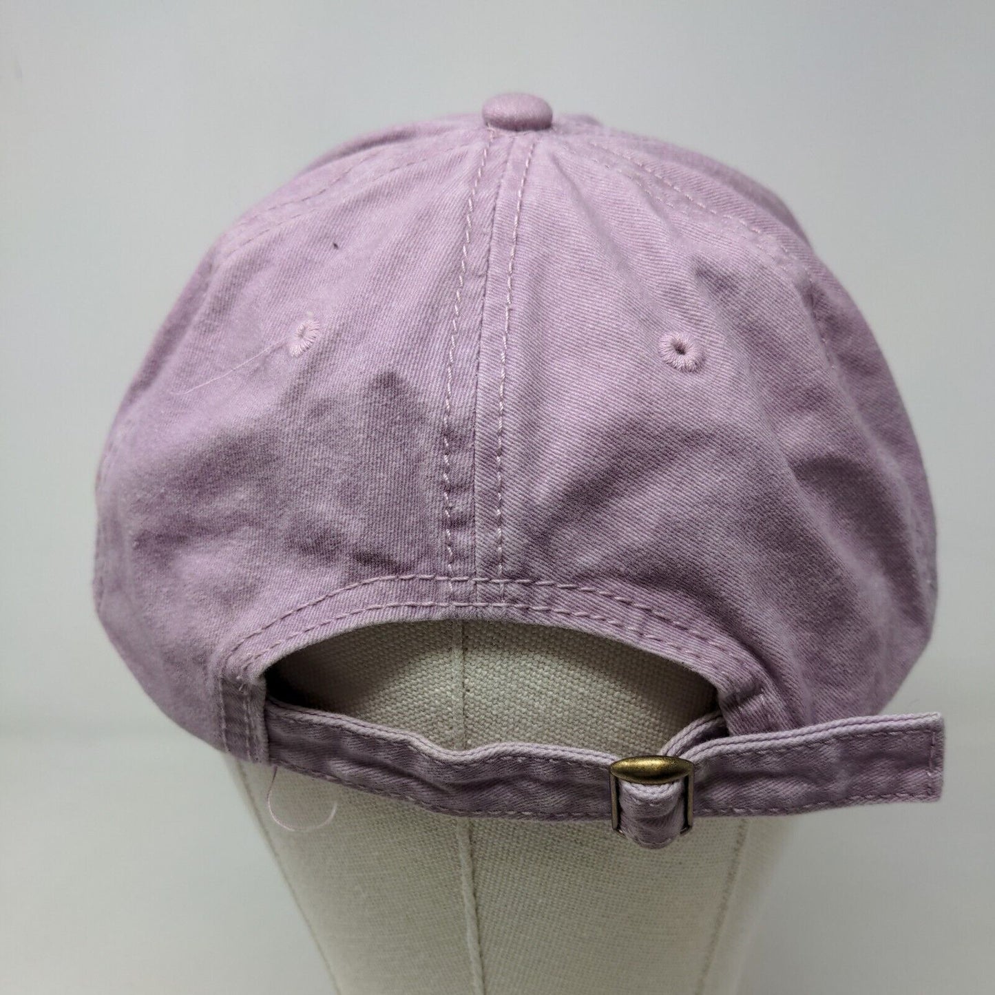 Unbranded Men's Slideback Hat Purple OSFM Adjustable Blank Vent Holes