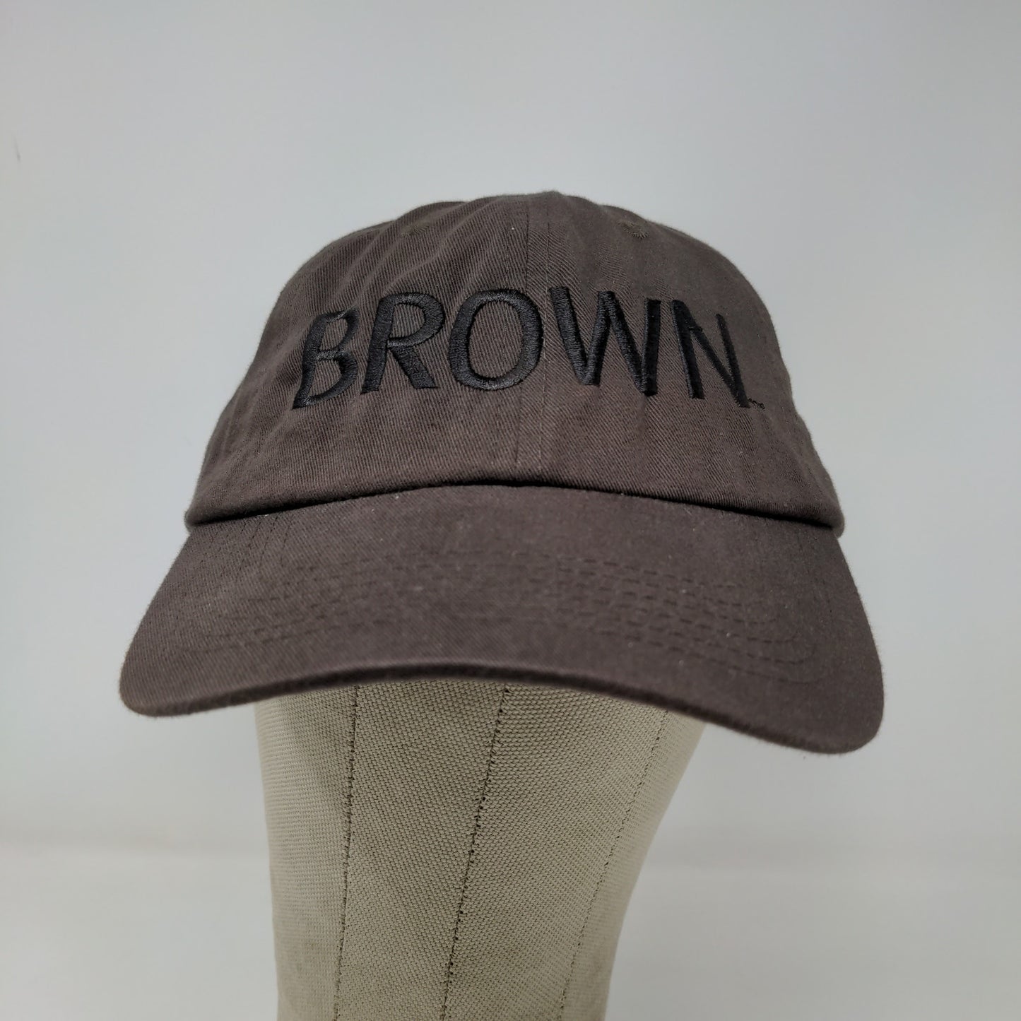 UPS Mens Slideback Hat Brown Size OSFM Embroidered Logo Cotton