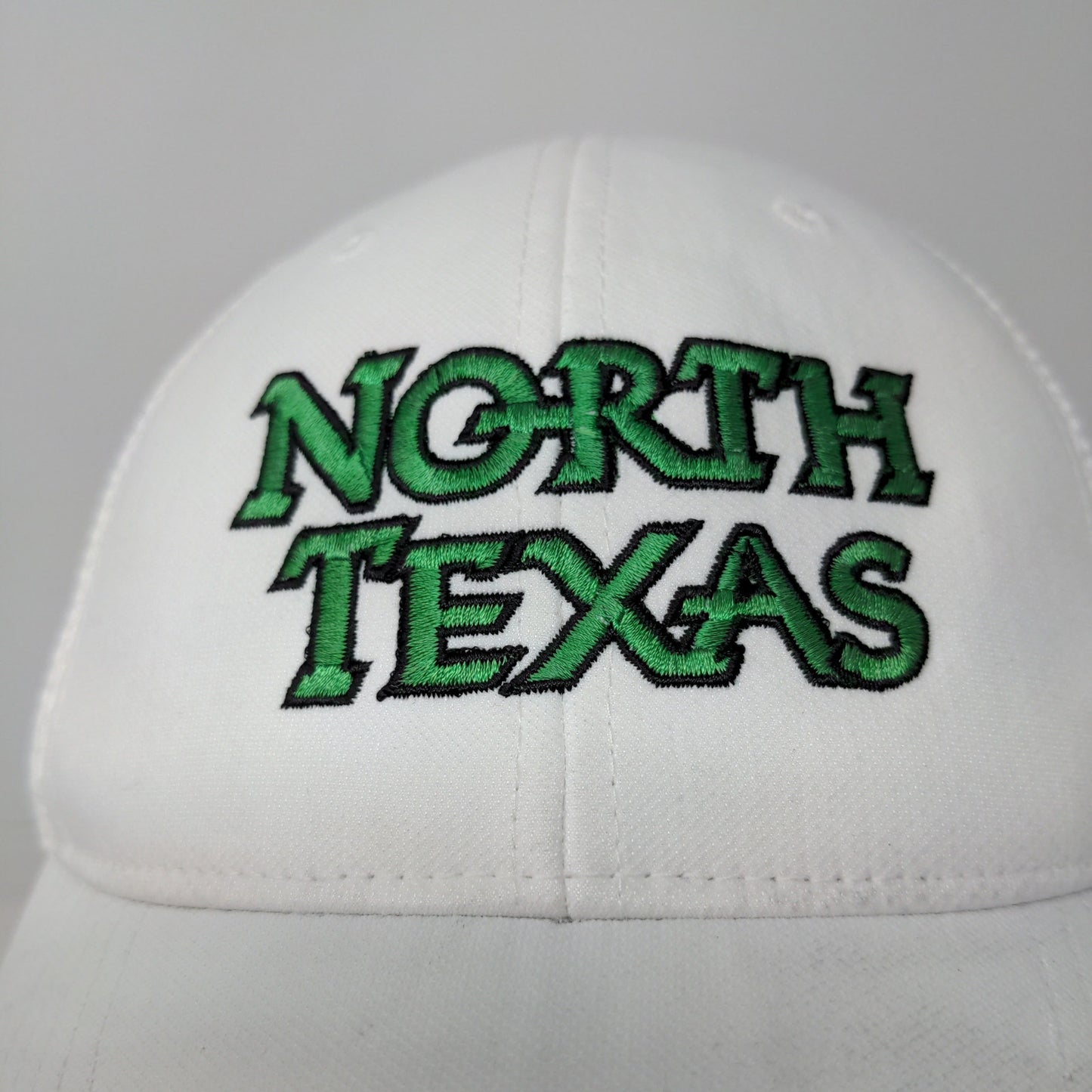 Nike FlexFit North Texas Mean Green White Embroidered Logo Swoosh