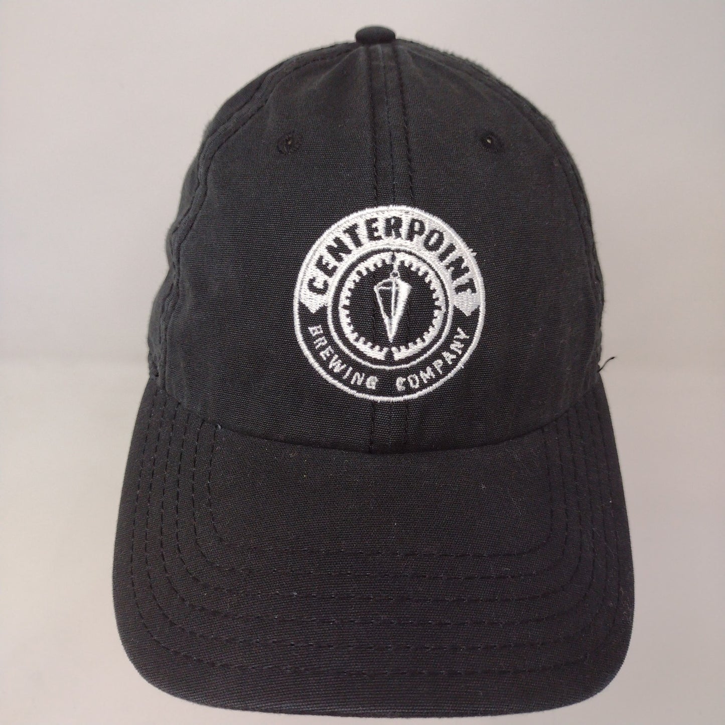 Otto Centerpoint Brewing Company Slideback Hat Black OSFM Embroidered Logo