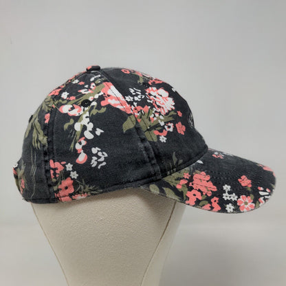 Unbranded Women's Strapback Hat Multicolor Floral Pattern OSFM