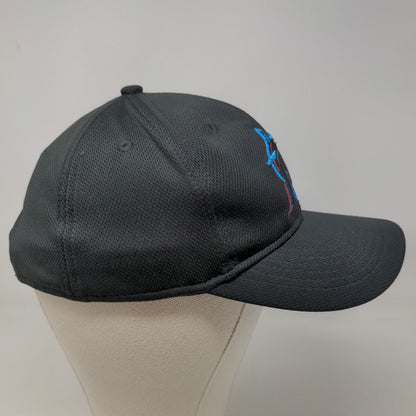 OC Sports Boy's Strapback Hat Black Youth Miami Marlins MLB Baseball