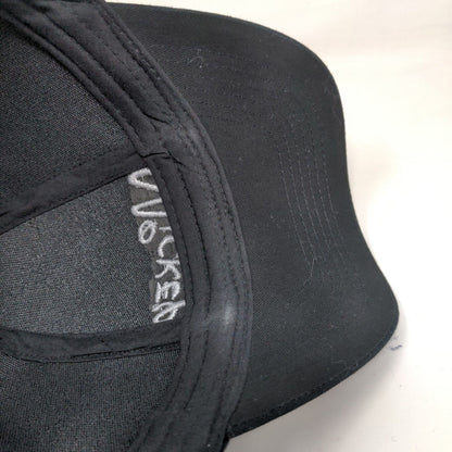 Disney Men's Snapback Mickey Ears Hat Black Adjustable 100% Cotton