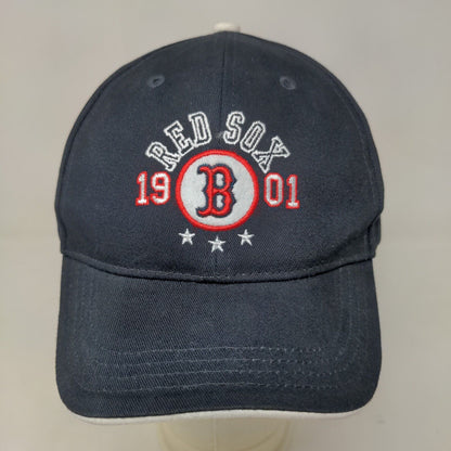 Fan Favorite Boy's Strapback Hat Black Adjustable Boston Red Sox Embroidered