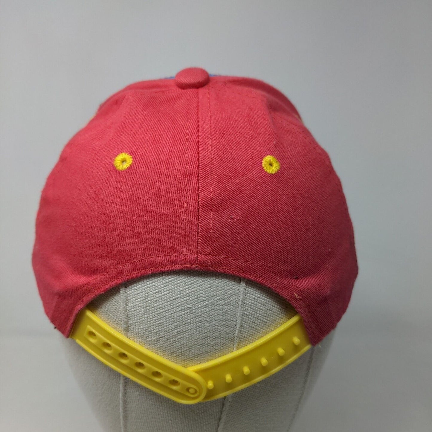 Sesame Street Boy's Snapback Hat Red 100% Cotton Elmo Vacation Graphic