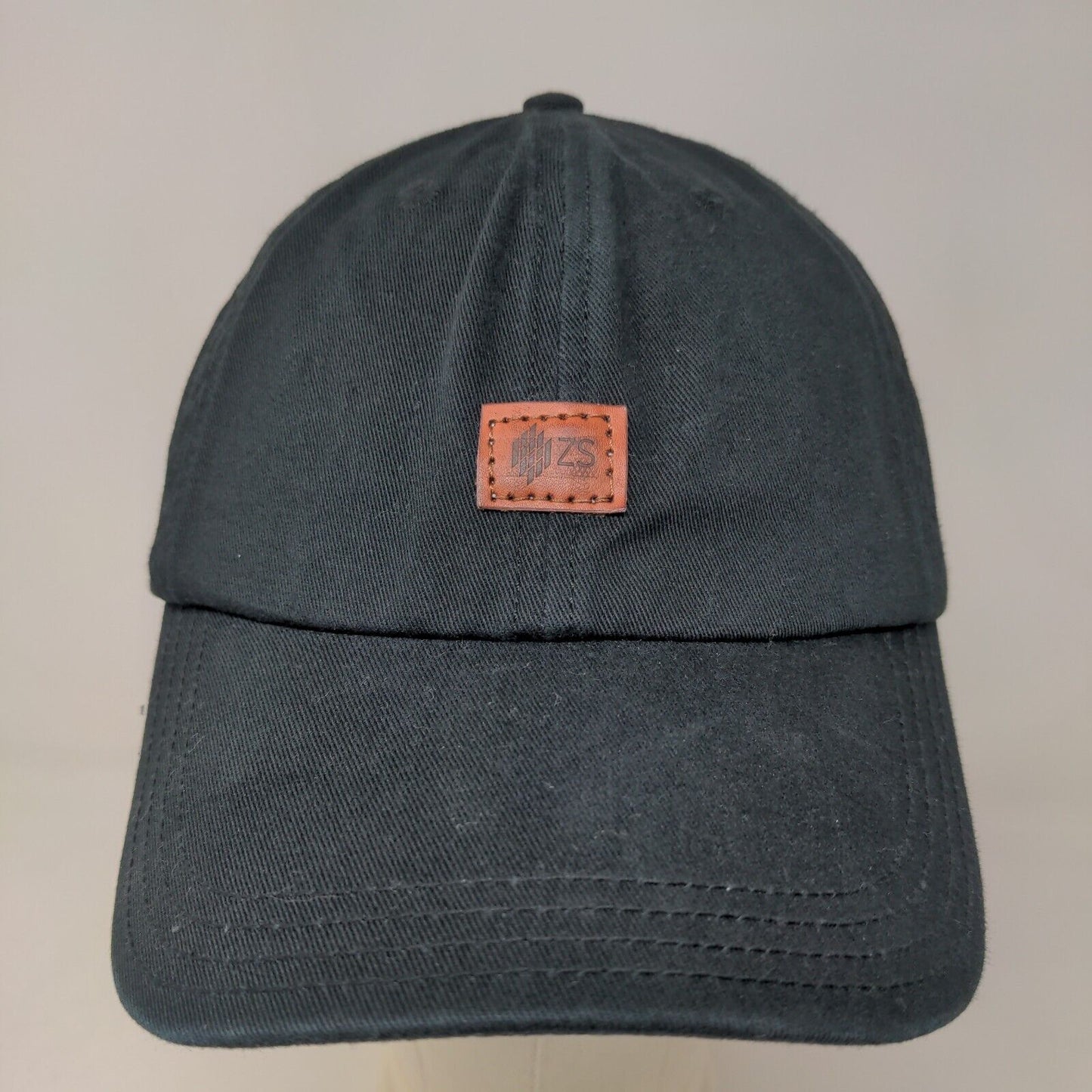 Alternative Men's Slideback Hat Black Size OSFA 100% Cotton Patch Logo