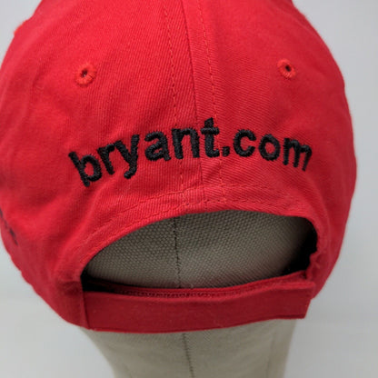 Bryant Racing Mens Indy 500 2018 Strapback Hat Red Adjustable Embroidered Logo