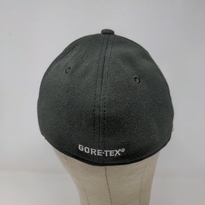 New Era Men's 39Thirty Gore Bike Wear Hat S-M Black Embroidered Logo