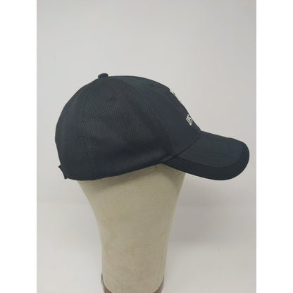 UPS Freight Strapback Hat Embroidered Logo Spell Out Black OSFM Adjustable