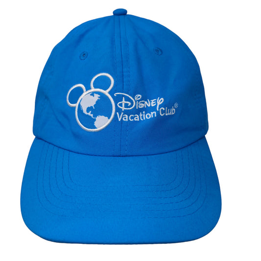 Disney Men's Vacation Club Member Slideback Hat Blue Embroidered Logo