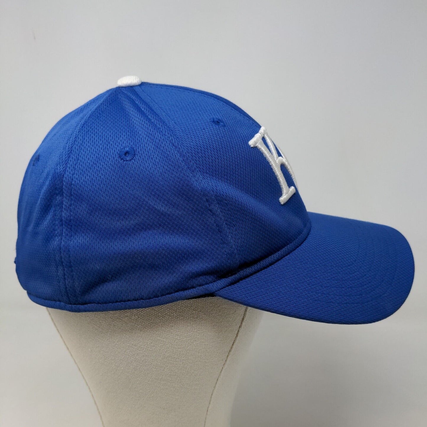 OC Sports Men's Strapback Hat Blue Size OSFM Embroidered Kansas City Royals Logo