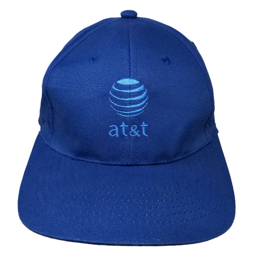 Norwood Men's Slideback Hat Blue Adjustable AT&T Embroidered Logo