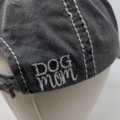 KBETHOS Women's Dog Mom Strapback Hat Gray Adjustable Patch Logo