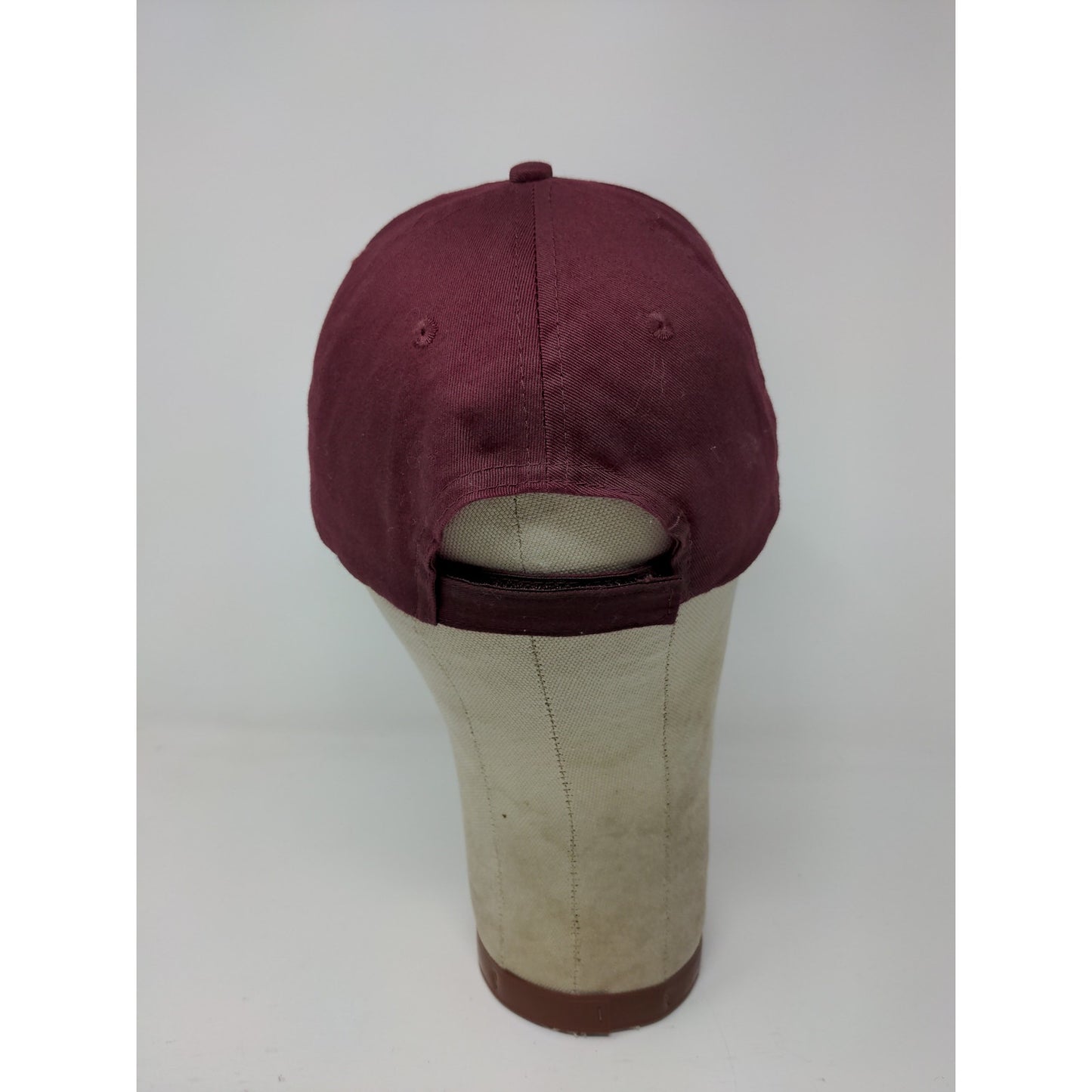 Silver Dipper Ice Cream Cone Strapback Hat Red Purple Port & Co Embroidered