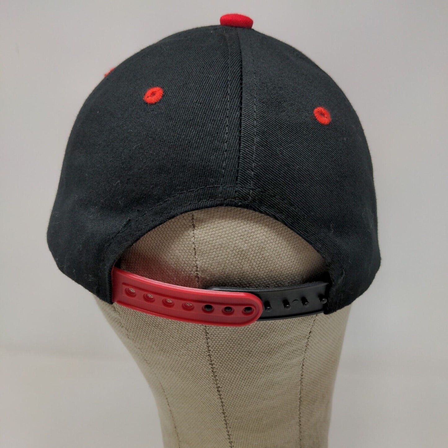 Melonwear Men's Snapback Hat Black Red Camo Adjustable Cincinnati Reds Logo