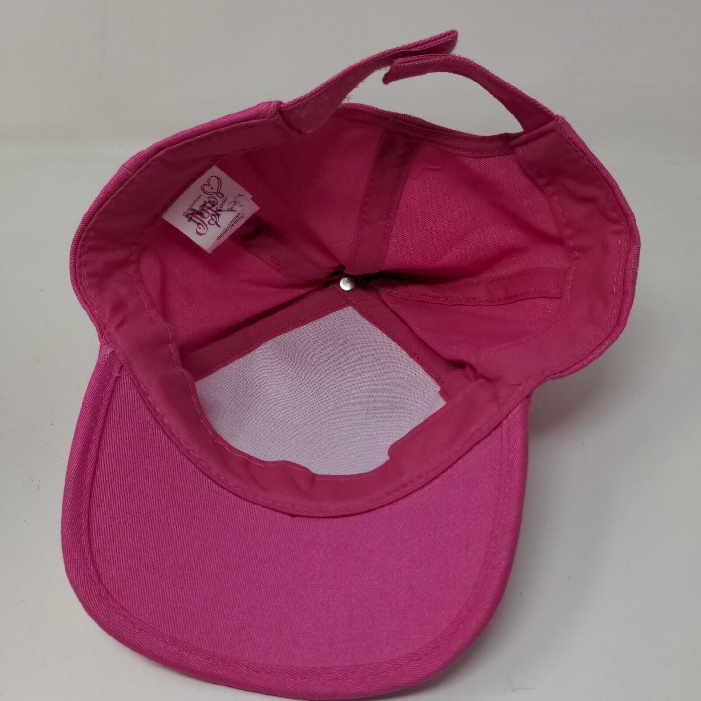 Nickelodeon Girl's Jojo Siwa Strapback Hat Pink One Size Graphic