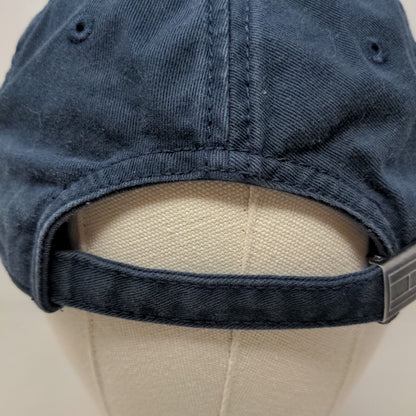 Tommy Hilfiger Men's Slideback Hat Blue Adjustable Embroidered Shield Logo