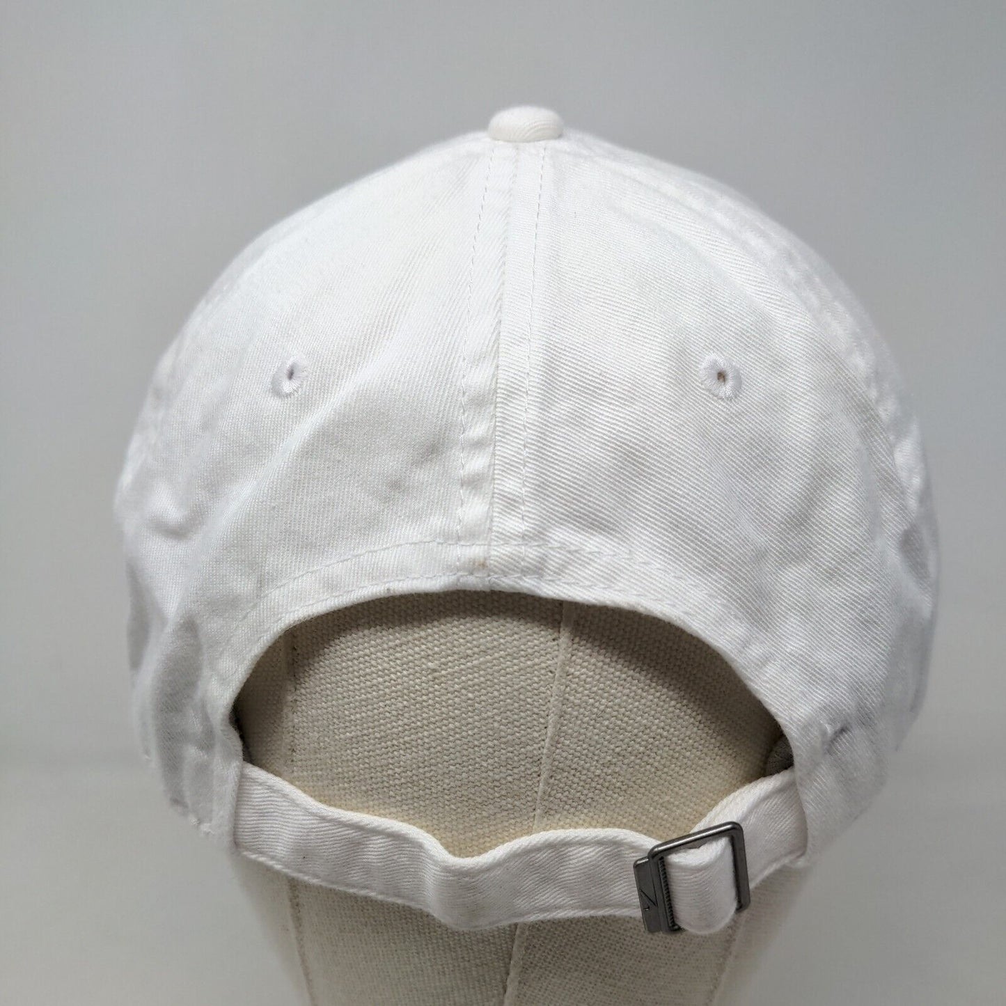 Nike Dri Fit Heritage86 Men's Slideback Hat White Size OSFM Embroidered Cardinal