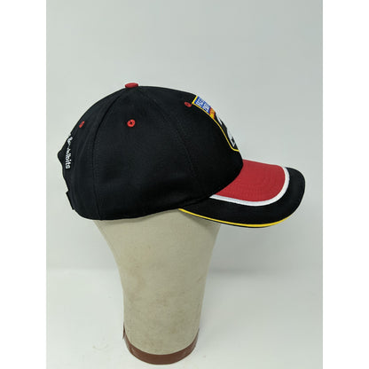 Mens NRA Milwaukee 135th Annual Meeting 06 Strapback Hat Black & Red Embroidered