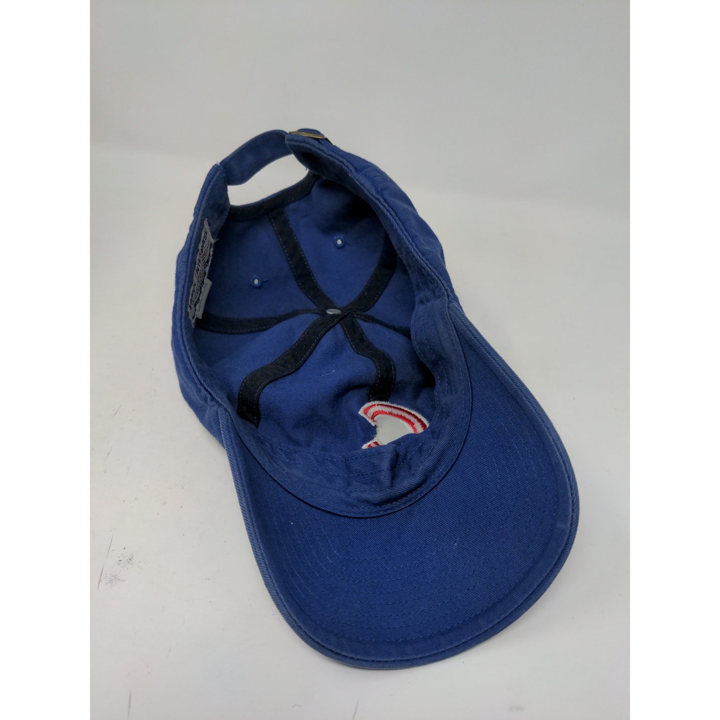 MLB Chicago Cubs Baseball Slideback Hat OSFA Twins Enterprise Cap Blue