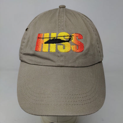 Anvil Men's HISS Helicopter Shipping Slideback Hat Tan Adjustable Embroidered