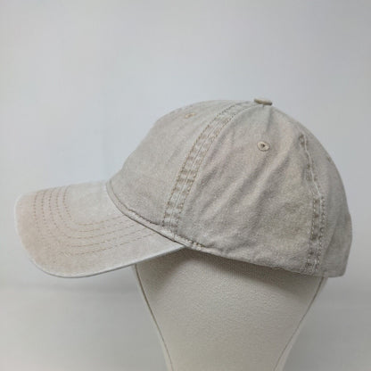 Unbranded Men's Slideback Hat Tan Brownstone Size OSFM Blank