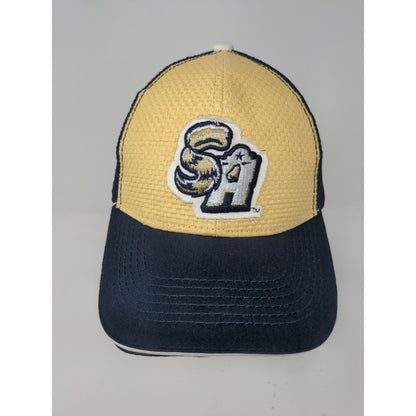 Dodge Ram SA Strapback Meshback Hat Embroidered Logo Blue Yellow