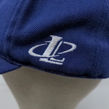 NFL Logo Athletic Mens Denver Broncos Fitted Hat Blue Size 7 1/4 Embroidered