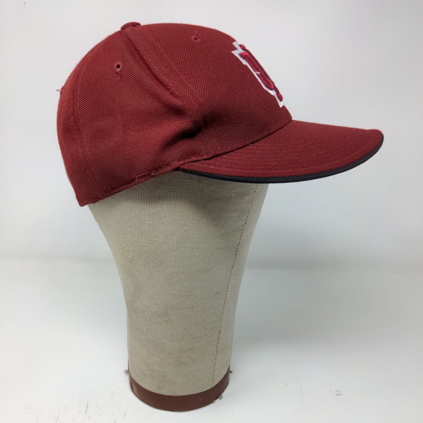 Steve & Barry's IU Indiana Hoosiers Strapback Hat Red 7 1/8 Embroidered Logo