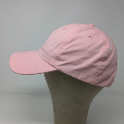 Vineyard Vines Shep & Ian Women's Slideback Hat Pink Embroidered Logo Whale